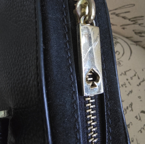 Kate Spade Black Leather Handbag - Picture 3 of 8